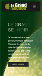 Mobile Screenshot of legrandsechoir.fr